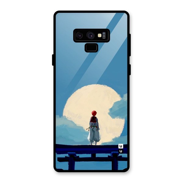 Akaza Waiting Glass Back Case for Galaxy Note 9