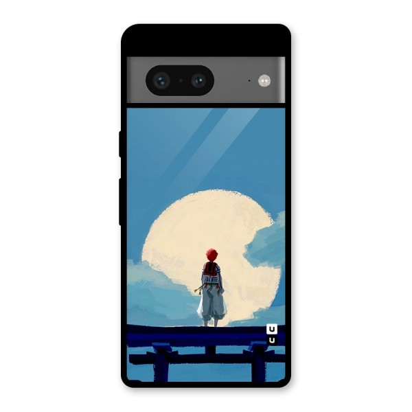 Akaza Waiting Glass Back Case for Google Pixel 7