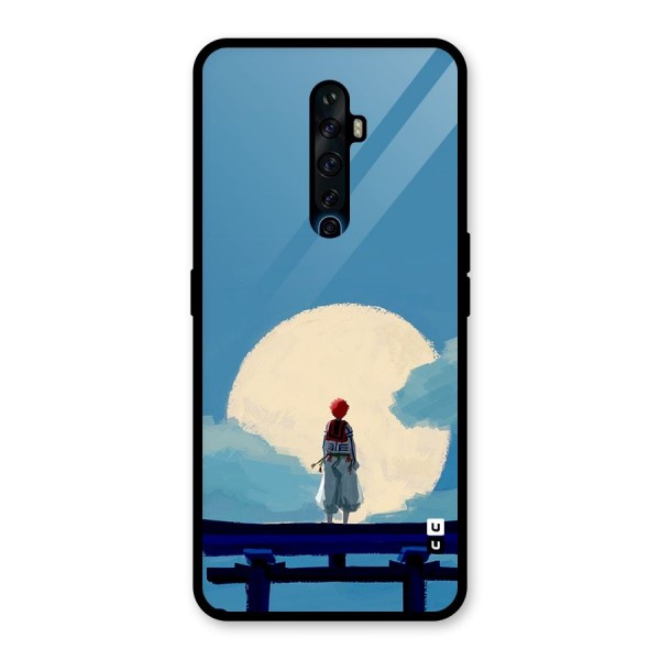 Akaza Waiting Glass Back Case for Oppo Reno2 Z