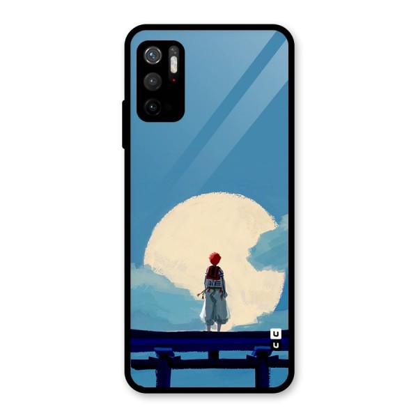 Akaza Waiting Glass Back Case for Poco M3 Pro 5G