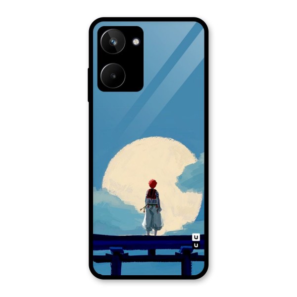 Akaza Waiting Glass Back Case for Realme 10