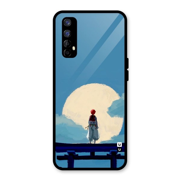 Akaza Waiting Glass Back Case for Realme 7