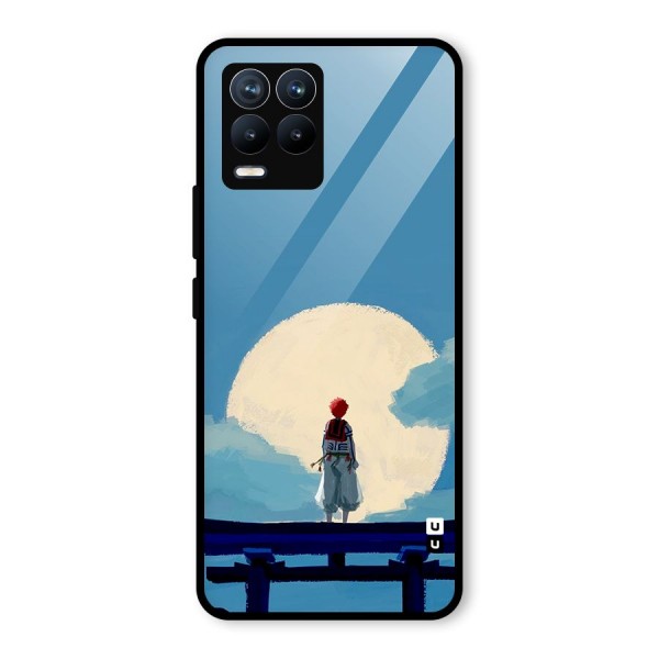 Akaza Waiting Glass Back Case for Realme 8