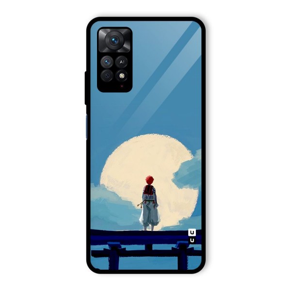 Akaza Waiting Glass Back Case for Redmi Note 11 Pro