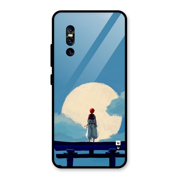 Akaza Waiting Glass Back Case for Vivo V15 Pro