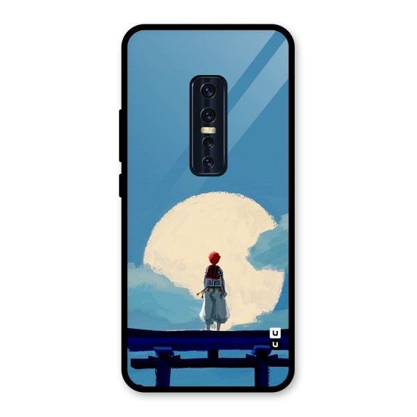 Akaza Waiting Glass Back Case for Vivo V17 Pro