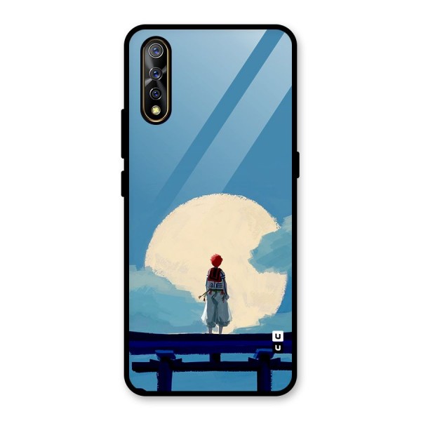 Akaza Waiting Glass Back Case for Vivo Z1x