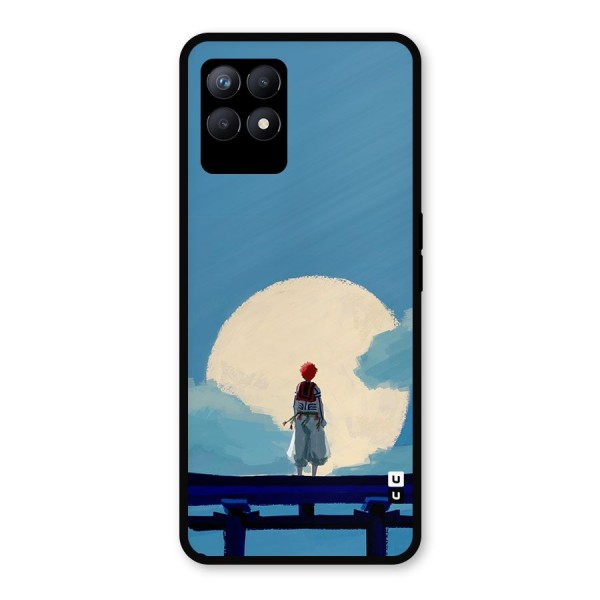 Akaza Waiting Metal Back Case for Realme 8i