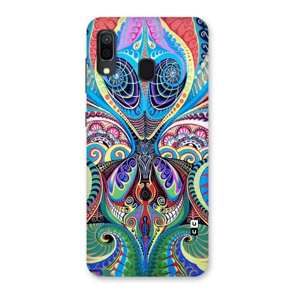 Alien Psychedelic Art Back Case for Galaxy A20