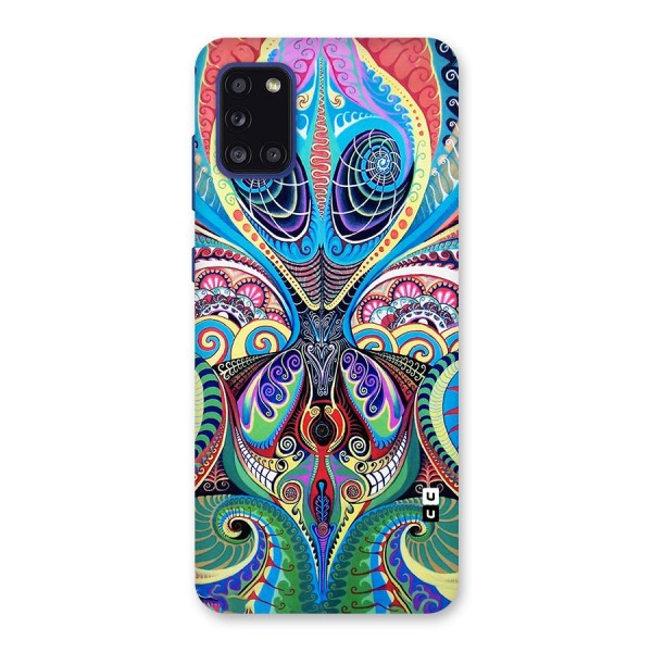 Alien Psychedelic Art Back Case for Galaxy A31