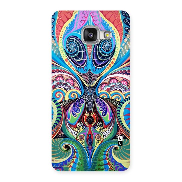 Alien Psychedelic Art Back Case for Galaxy A3 2016