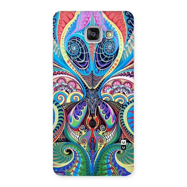 Alien Psychedelic Art Back Case for Galaxy A7 2016