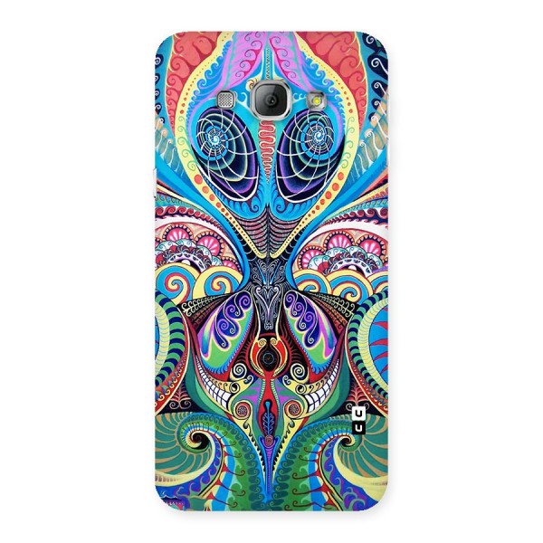 Alien Psychedelic Art Back Case for Galaxy A8