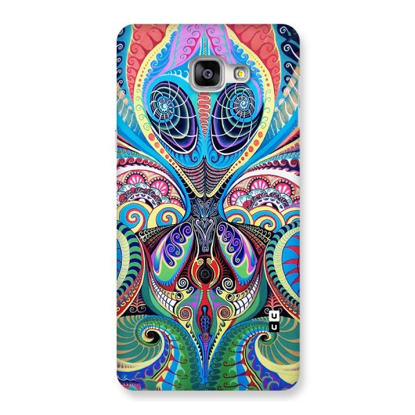 Alien Psychedelic Art Back Case for Galaxy A9