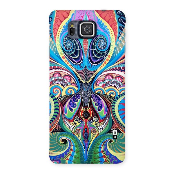 Alien Psychedelic Art Back Case for Galaxy Alpha