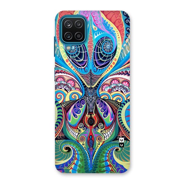 Alien Psychedelic Art Back Case for Galaxy F12