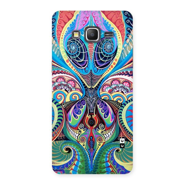 Alien Psychedelic Art Back Case for Galaxy Grand Prime