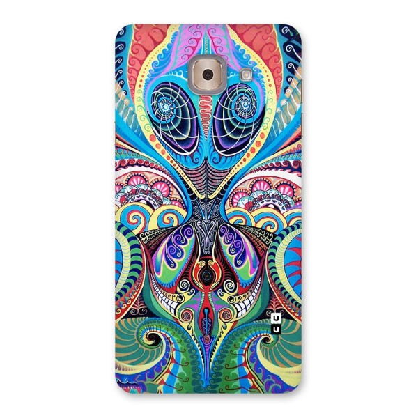 Alien Psychedelic Art Back Case for Galaxy J7 Max