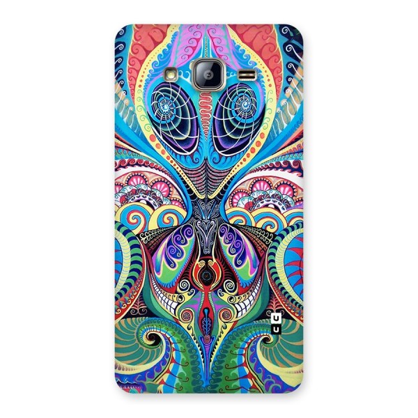 Alien Psychedelic Art Back Case for Galaxy On5