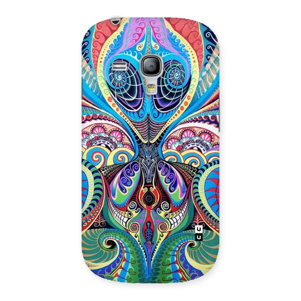 Alien Psychedelic Art Back Case for Galaxy S3 Mini