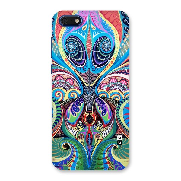 Alien Psychedelic Art Back Case for Honor 7s