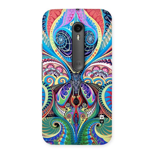 Alien Psychedelic Art Back Case for Moto G3