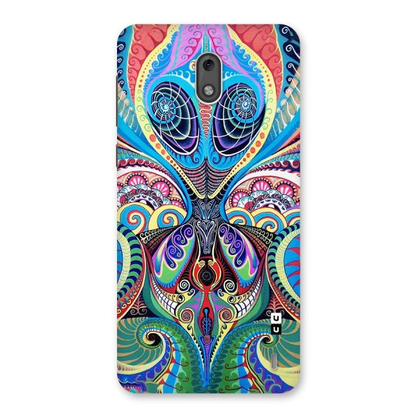 Alien Psychedelic Art Back Case for Nokia 2