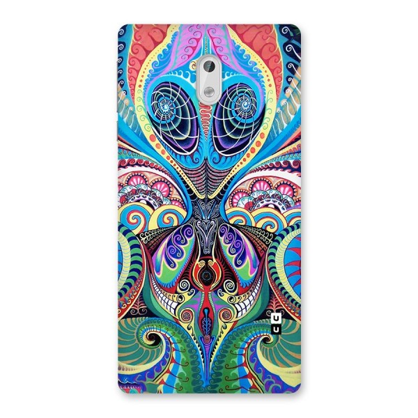 Alien Psychedelic Art Back Case for Nokia 3