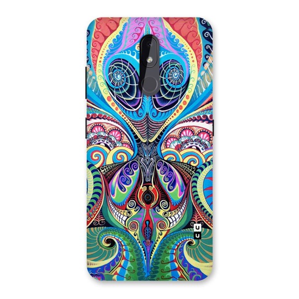 Alien Psychedelic Art Back Case for Nokia 3.2