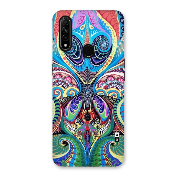 Alien Psychedelic Art Back Case for Oppo A31