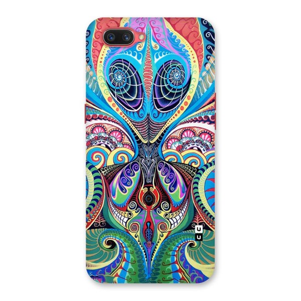 Alien Psychedelic Art Back Case for Oppo A3s