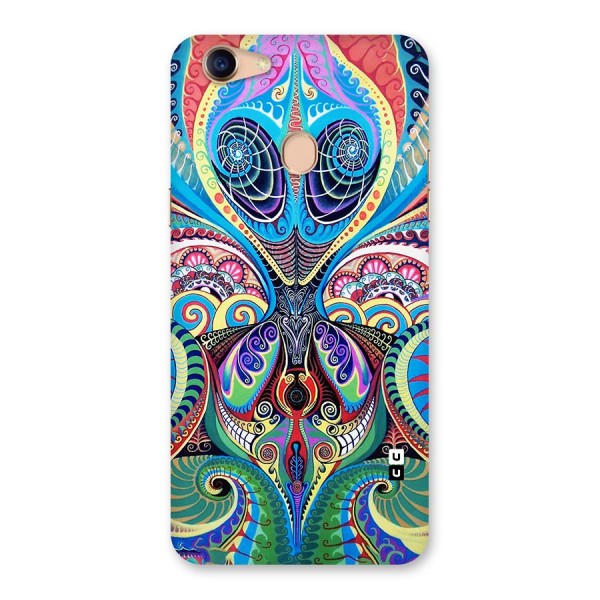 Alien Psychedelic Art Back Case for Oppo F5