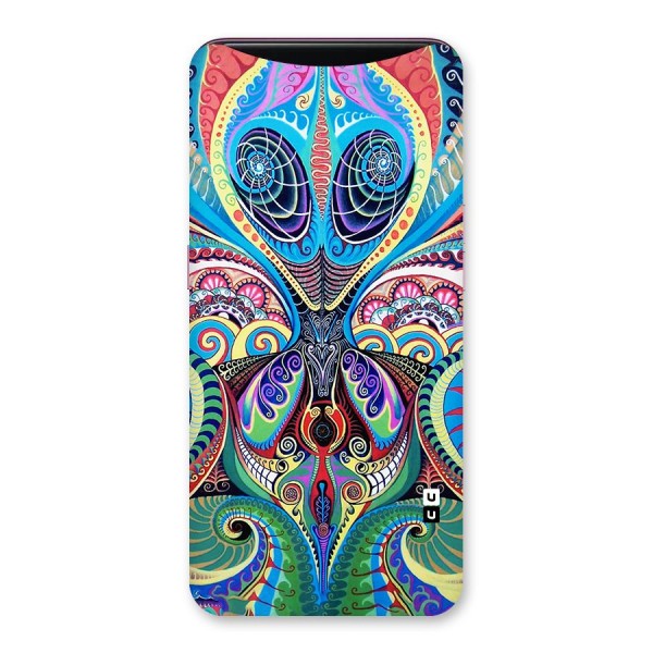 Alien Psychedelic Art Back Case for Oppo Find X