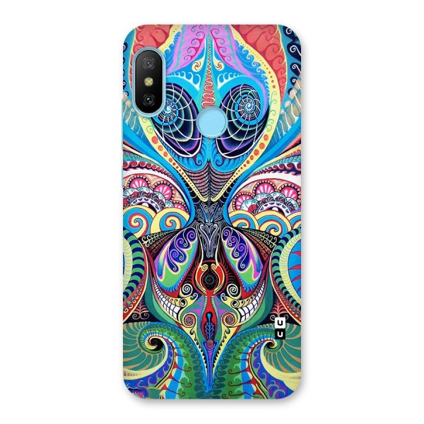 Alien Psychedelic Art Back Case for Redmi 6 Pro