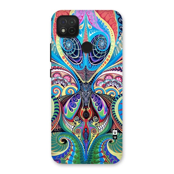 Alien Psychedelic Art Back Case for Redmi 9