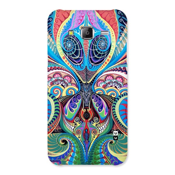 Alien Psychedelic Art Back Case for Samsung Galaxy J5