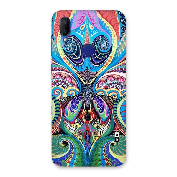 Alien Psychedelic Art Back Case for Vivo V11