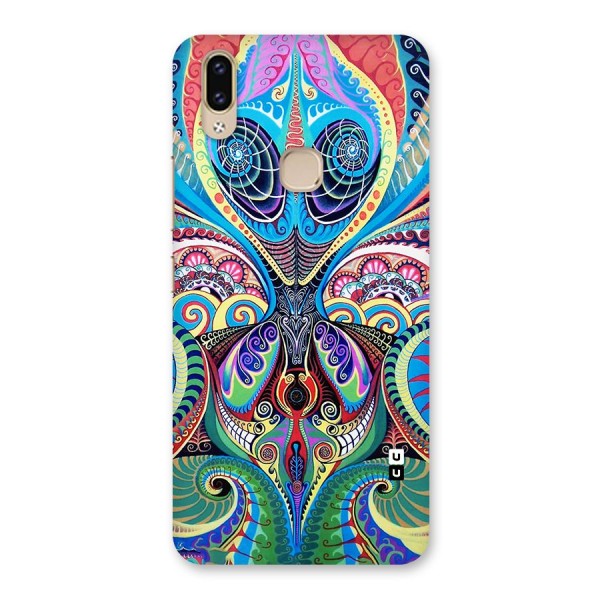 Alien Psychedelic Art Back Case for Vivo V9