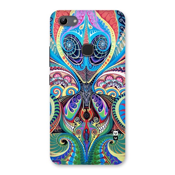 Alien Psychedelic Art Back Case for Vivo Y81