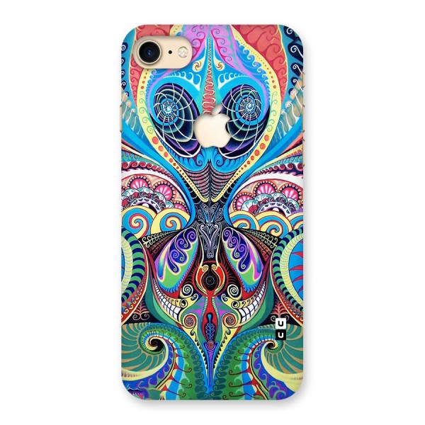 Alien Psychedelic Art Back Case for iPhone 7 Apple Cut