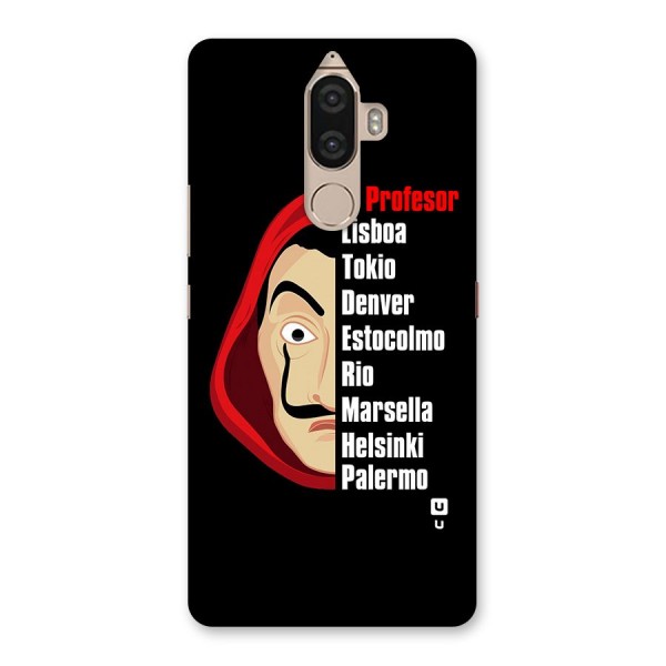 All Members Money Heist Back Case for Lenovo K8 Note