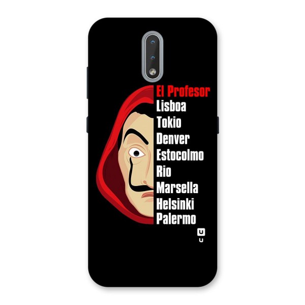 All Members Money Heist Back Case for Nokia 2.3