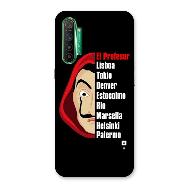 All Members Money Heist Back Case for Realme X2