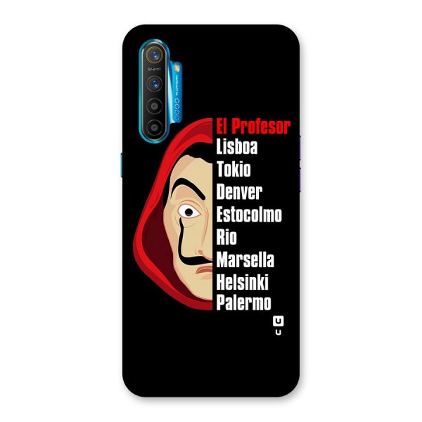 All Members Money Heist Back Case for Realme XT