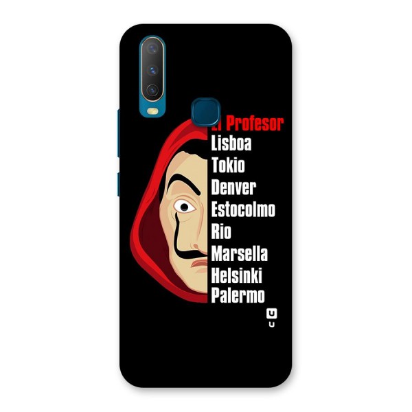 All Members Money Heist Back Case for Vivo Y15