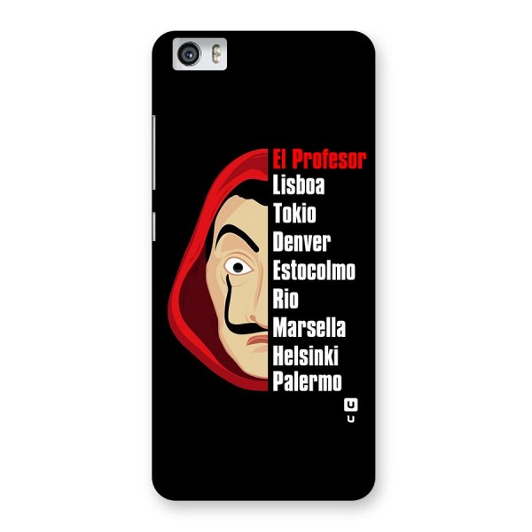 All Members Money Heist Back Case for Xiaomi Redmi Mi5