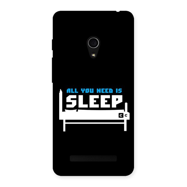 All You Need Sleep Back Case for Zenfone 5