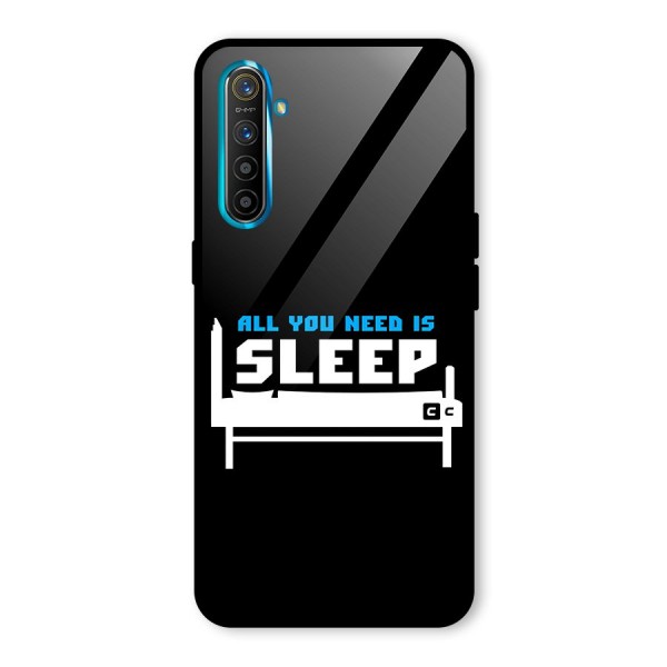 All You Need Sleep Glass Back Case for Realme XT