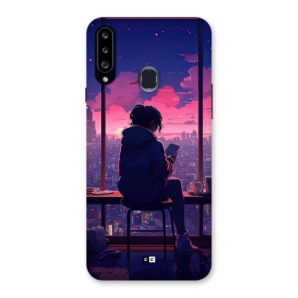 Alone Anime Back Case for Galaxy A20s