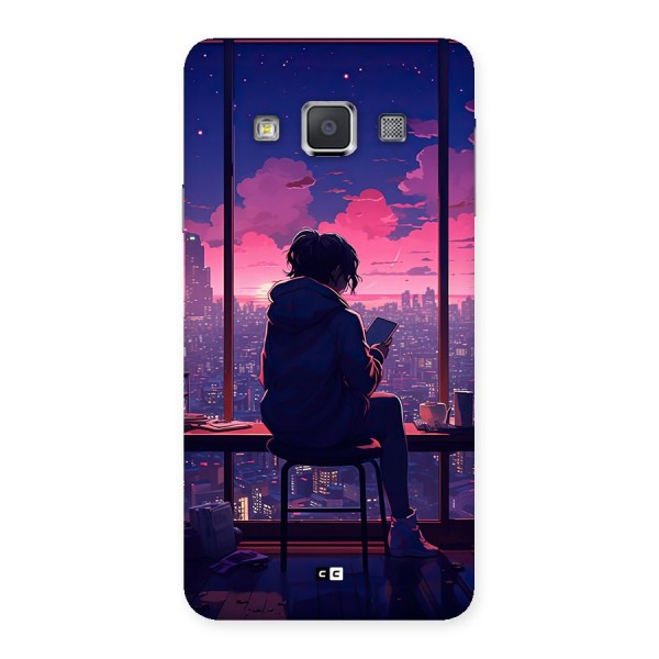 Alone Anime Back Case for Galaxy A3